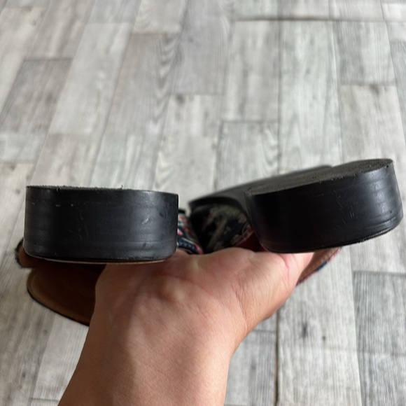 Floral Mule Loafer Catherine Malandrino Geisha Brocade Slip‎ on women’s size 7.5 - Picture 5 of 10